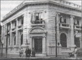 Fotografia antiga da fachada da Câmara de Vereadores