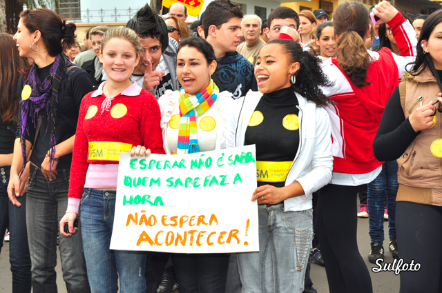 Dia 11 de agosto de 2011: Feliz, Feliz Dia do Estudante!