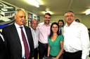 Vereadora foi visitar obras do hospital da Restinga a convite do deputado Fontana