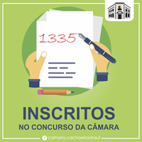 Mais de 1300 candidatos disputarão três vagas no concurso da Câmara.