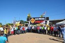 Manifestação na Vila Piquiri pede duplicação da BR 290.