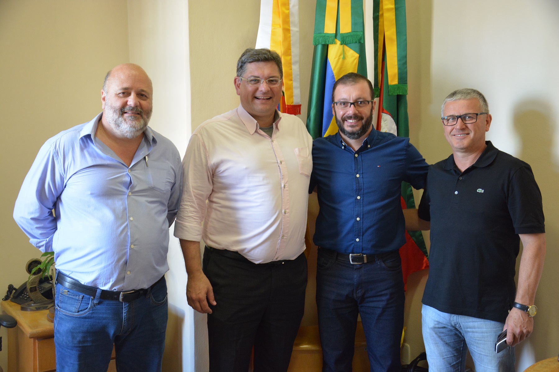 Presidente do Conselho Regional de Odontologia do RS visita a Câmara.