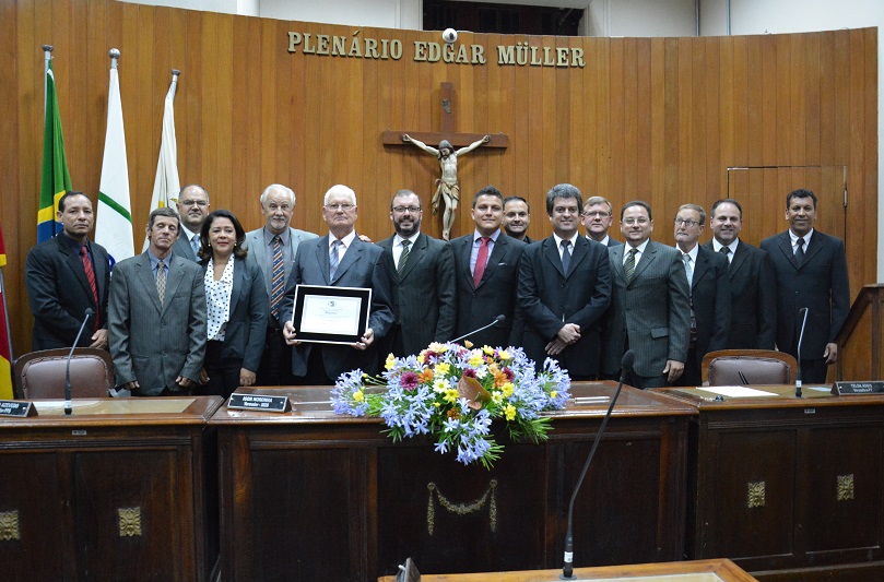 Reinvin Horbach é Cidadão Honorário de Cachoeira do Sul.