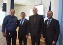 Vereadores prestigiam posse da nova direção da UFSM/Cachoeira do Sul.