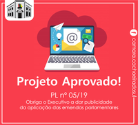 Aprovado PL que obriga o Executivo a dar publicidade da aplicação das emendas parlamentares