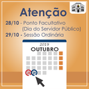 Próxima sessão ordinária será na terça-feira Próxima sessão ordinária será na terça-feira
