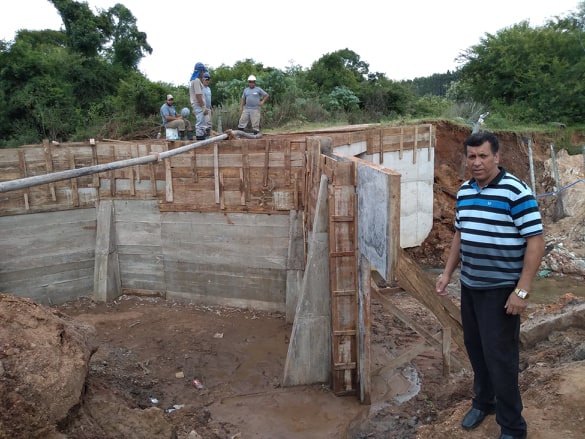 Vereador Jeremias acompanha reconstrução de pontes