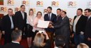 Vereadores prestigiam sanção da lei que declara Cachoeira a Capital Estadual do Arroz Vereadores prestigiam sanção da lei que declara Cachoeira a Capital Estadual do Arroz