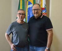Azevedo recebe presidente da ATC