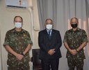 Azevedo recebe novo comandante do 3º BE Cmb Azevedo recebe novo comandante do 3º BE Cmb