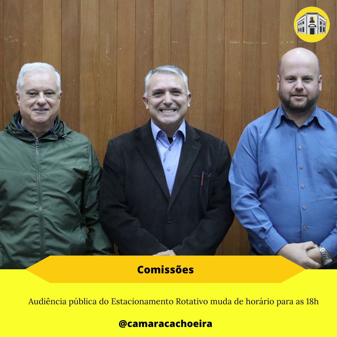 Audiência pública do Estacionamento Rotativo muda de horário para as 18h