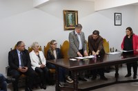 Azevedo participa de assinatura de cessão do prédio do Ipe