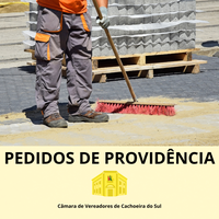 Câmara apresenta pedidos de providência