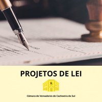 Câmara de vereadores recebe seis novos Projetos de Lei 