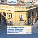 CJR realiza audiência sobre servidores que ganham abaixo do salário mínimo