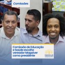 Comissão de Educação e Saúde escolhe vereador Magaiver como presidente