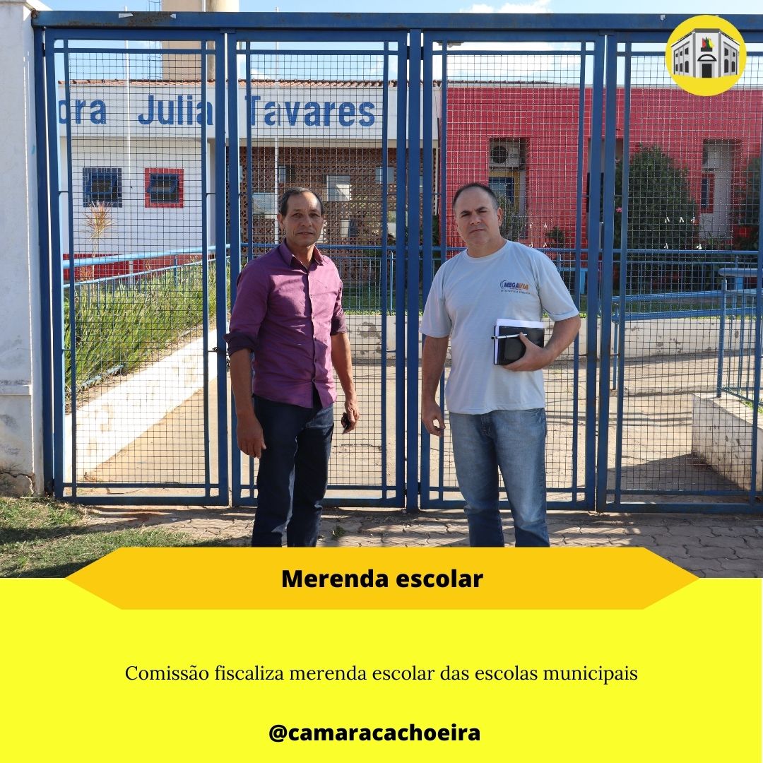 Comissão fiscaliza merenda escolar das escolas municipais