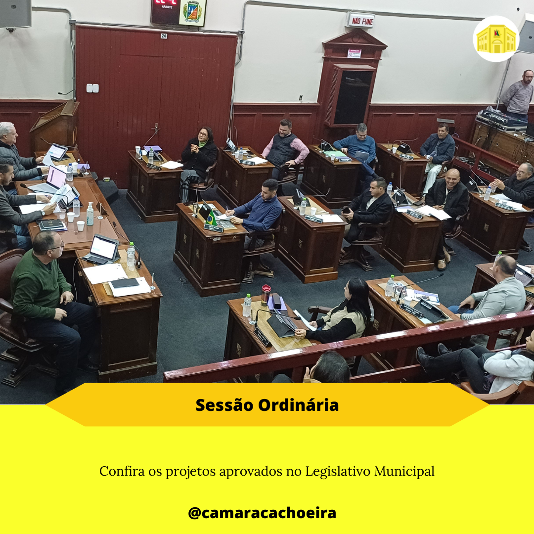 Confira os projetos aprovados no Legislativo Municipal