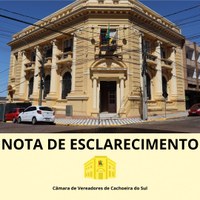 Nota de esclarecimento