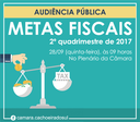 Agenda: Audiência pública para apresentação das metas fiscais
