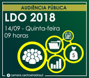 Audiência pública sobre LDO 2018 será nesta quinta