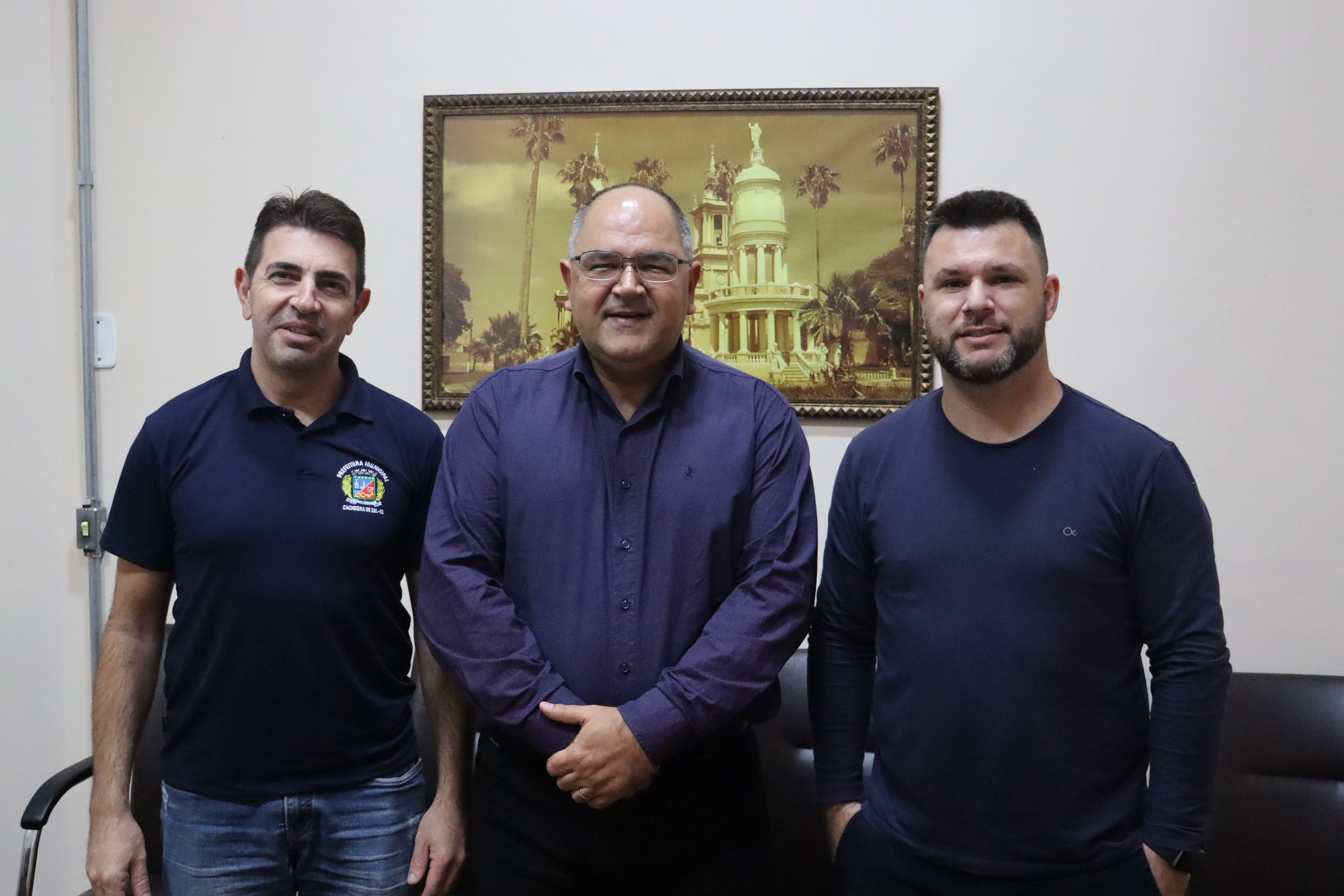 Azevedo recebe assessor pedagógico da Secretaria Municipal de Educação