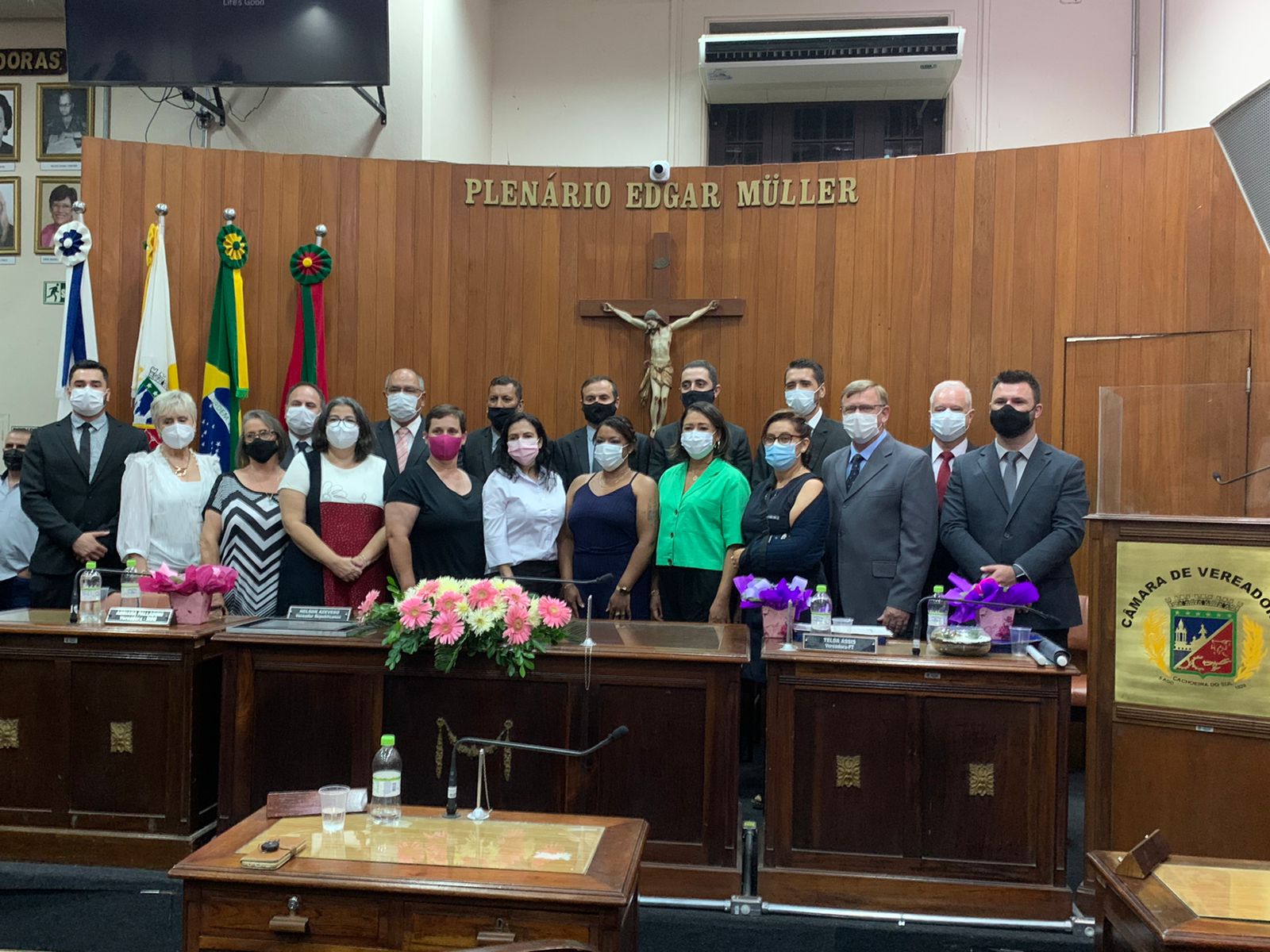 Câmara de Vereadores homenageia mulheres cachoeirenses