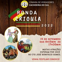 Câmara realiza tradicional Ronda na próxima quinta-feira