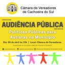 Comissão de Saúde promove audiência pública sobre Conscientização do Autismo Comissão de Saúde promove audiência pública sobre Conscientização do Autismo