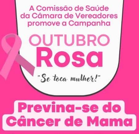 Comissão de Saúde realiza campanha de prevenção ao câncer de mama 