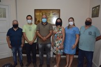 Representantes dos servidores municipais visitam Azevedo