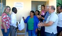 Presidente Julinho prestigia reinauguração do posto de saúde na localidade de Piquiri.
