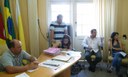 Vereadores reuniram-se neste dia 14.02.2012.
