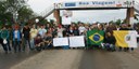 Cleber: Manifestação fecha Ponte do Fandango e Avenida Marcelo Gama