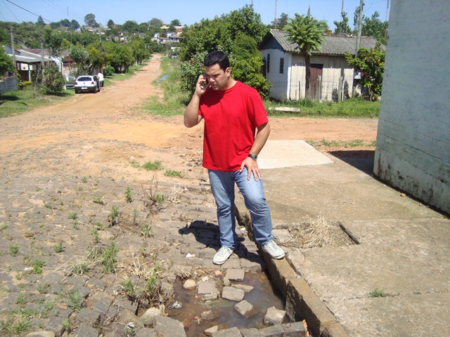 Cleber pede melhorias pro Bairro Fátima