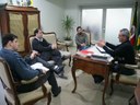 Em prol de Cachoeira: Presidente da Câmara de Vereadores discute ações com prefeito