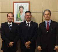 Ensino técnico: Homero reúne-se com representante do MEC