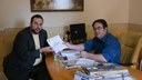 Paixão e Mano Changes discutem medidas para promover saúde nas escolas Paixão e Mano Changes discutem medidas para promover saúde nas escolas