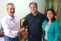  Presidente Paixão faz visita ao chefe do Executivo