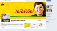 Tarasconi divulga trabalhos no Facebook