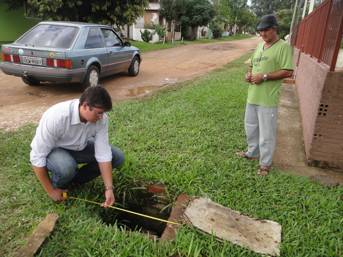 Tarasconi inspeciona a Zona Oeste