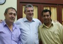 Vereadores do PSB recebem deputado estadual Heitor Schuch