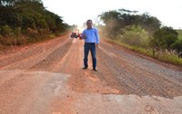 Augusto Cesar: prazo de Tarso para recomeço do asfalto na ERS-403 ficou só na promessa.