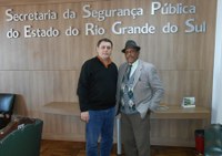 Bicca vai à Secretaria de Segurança Pública do Estado por mais policiamento no interior.
