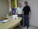 Legislativo cachoeirense e presidente da Fenarroz firmam ações para promover o evento.