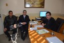 Presidente da Câmara recebe representantes do TMA/RS.