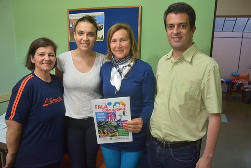 Presidente do Legislativo acerta detalhes do Fala Comunidade da Zona Leste com a diretora da Escola Liberato.