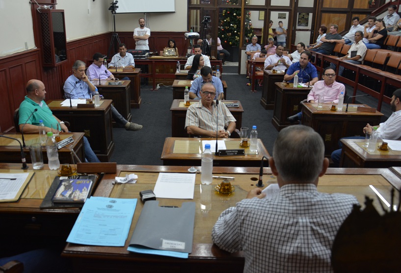 Câmara faz sessão extraordinária para votação de projetos e veto