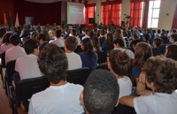 Câmara nas Escolas estimula debate político no Colégio Marista Roque