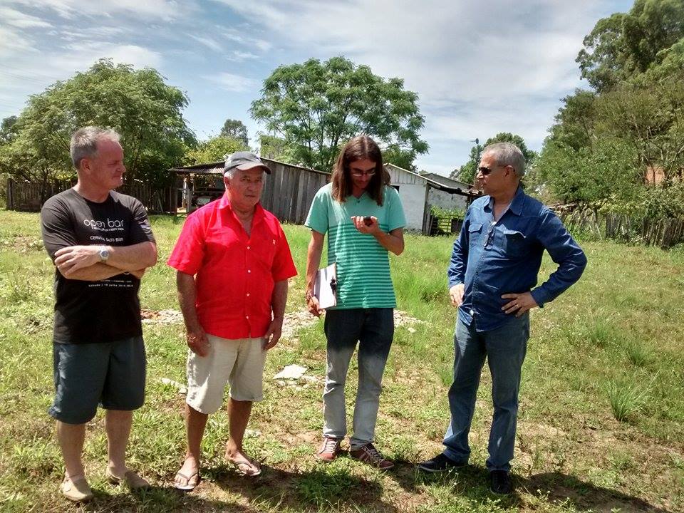 Frankini acompanha mapeamento de área para Associação de Moradores da Ferreira